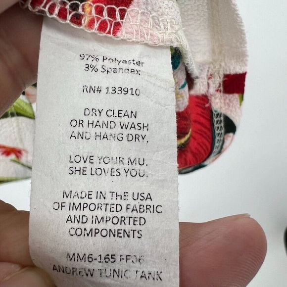 Show Me Your Mumu Womens Small Andrew Tunic Tank Tropical Floral Mini Dress - Picture 6 of 8